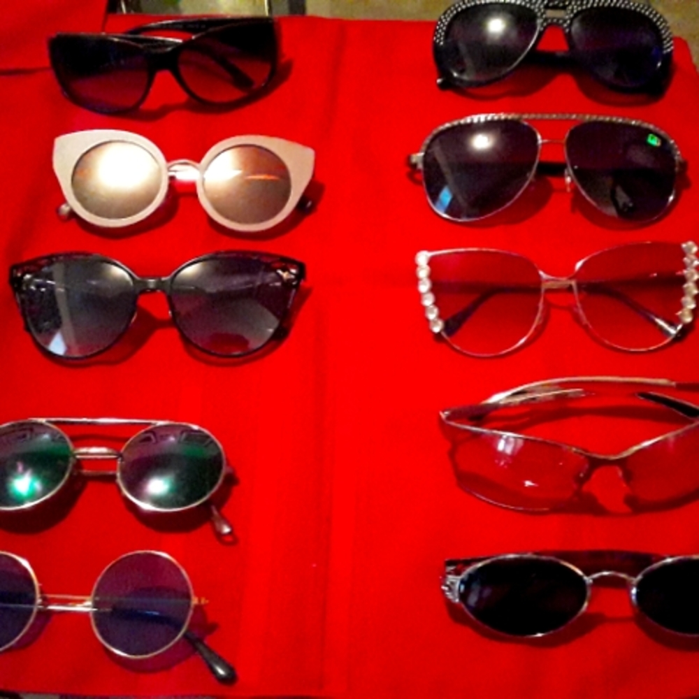 Variety of sunglasses